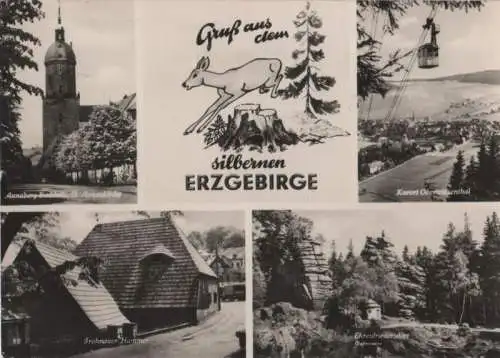 Erzgebirge - u.a. Ehrenfriedersdorf - 1971