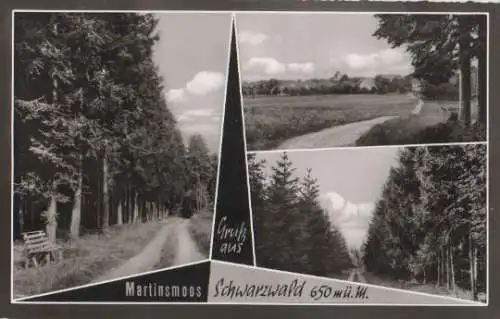 Neubulach - Martinsmoos Schwarzwald - 1967