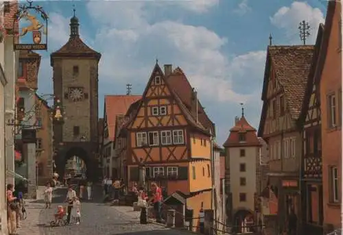 Rothenburg ob der Tauber - Plönlein