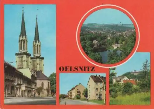 Oelsnitz - u.a. Straße des Friedens - 1983