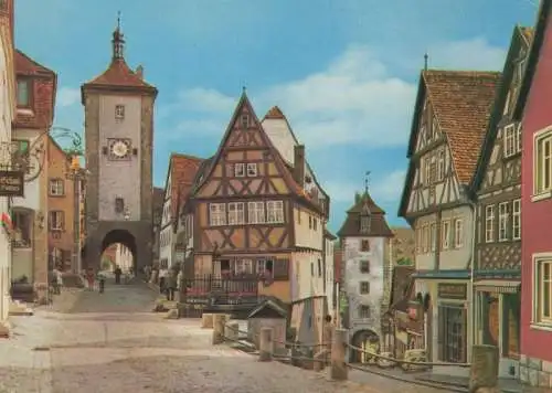 Rothenburg ob der Tauber - Plönlein