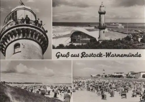 Rostock-Warnemünde - mit 4 Bildern - ca. 1975