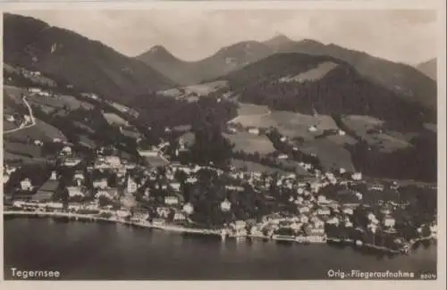 Tegernsee - Fliegeraufnahme - ca. 1950