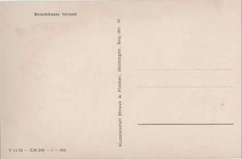 Benshausen - Benshäuser Grund