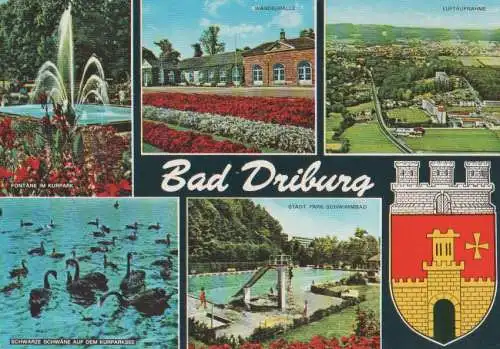 Bad Driburg - u.a. Luftaufnahme - ca. 1985