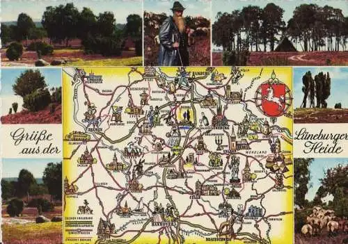 Lüneburger Heide - mit 7 Bildern - 1972