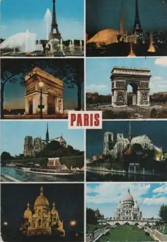 Frankreich - Frankreich - Paris - mit 8 Bildern - 1977