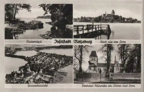 Ratzeburg - u.a. Fischeridyll - ca. 1950