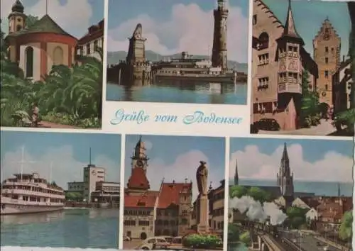 Bodensee - u.a. Konstanz - 1957