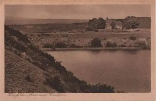 Weinfelder Maar - mit Kirchlein - 1925