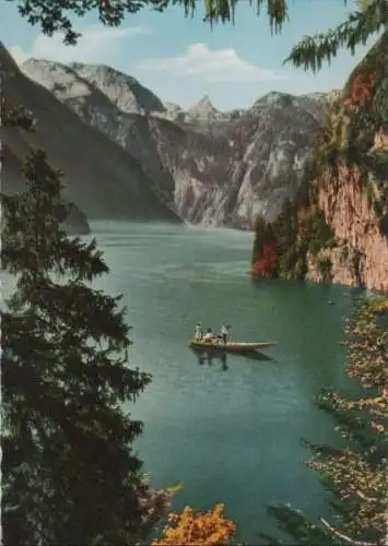 Königssee - Malerwinkel mit Steinernem Meer - ca. 1975