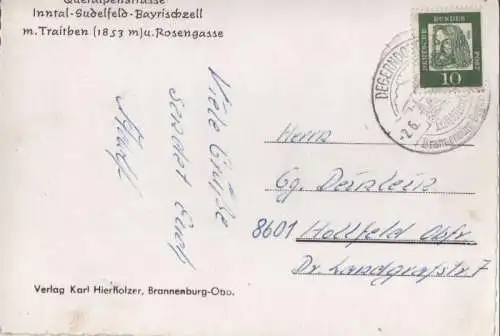Queralpenstraße - mit Traitben