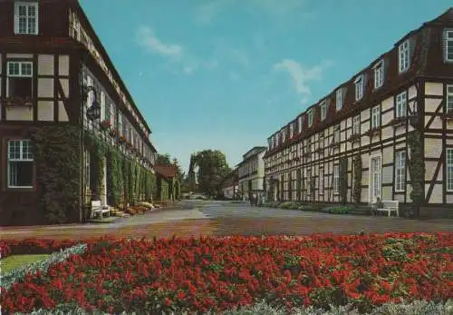 Bad Driburg - Blick zur ev. Kirche - ca. 1980