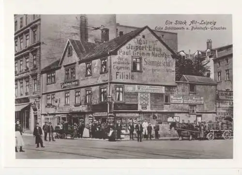 Leipzig - [REPRINT] Schützenstraße / Bahnhofs-Gässchen