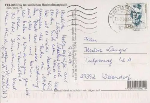 Feldberg (Berg im Schwarzwald) - 8 Bilder