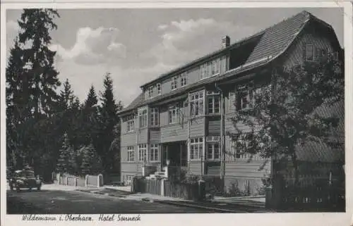 Wildemann - Hotel Sonneck - 1954