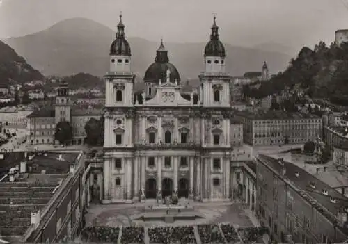 Österreich - Österreich - Salzburg - Dom mit Gaisberg - ca. 1965