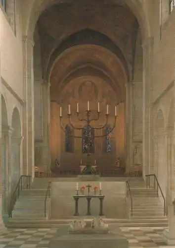 Braunschweig - Domkirche, Blick zum Chor - ca. 1980