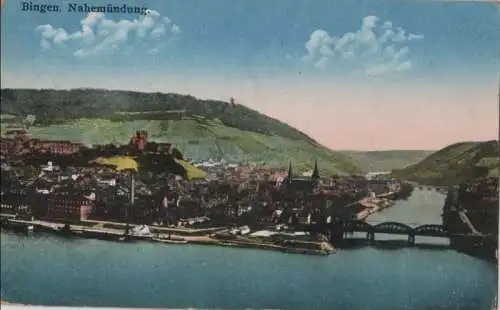 Bingen - Nahemündung - ca. 1920