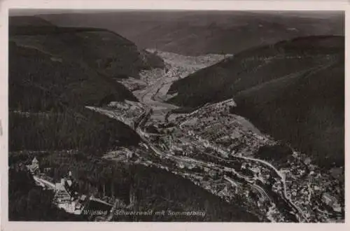 Bad Wildbad - mit Sommerberg - 1952