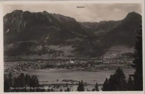 Oberstdorf - mit Nebelhorn - ca. 1955