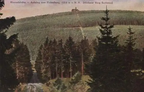 Fichtelberg - Himmelsleiter, Aufstieg - 1921