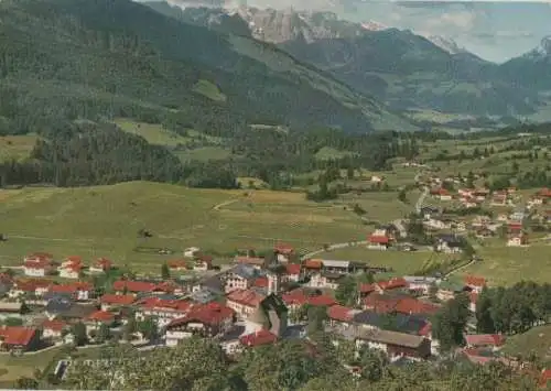 Reit im Winkl mit Kaisergebirge - 1965