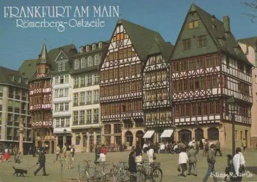 Frankfurt - Römerberg Ostzeile - 1991