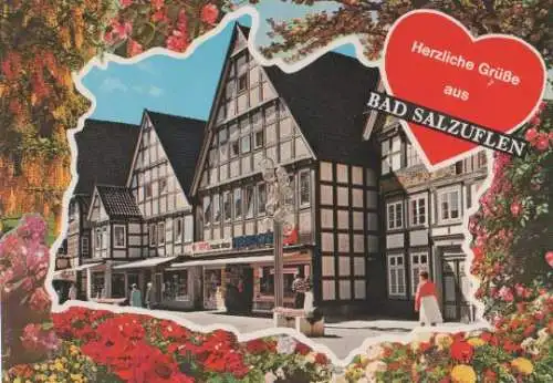 Bad Salzuflen - Fußgängerzone - ca. 1985