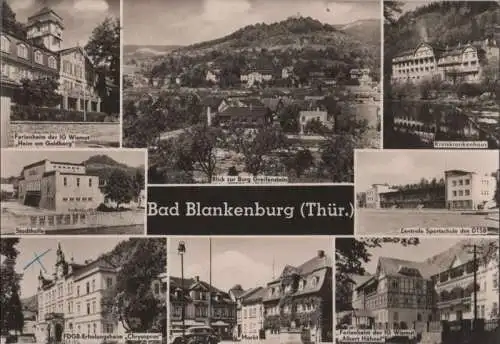 Bad Blankenburg - u.a. Stadthalle - 1963