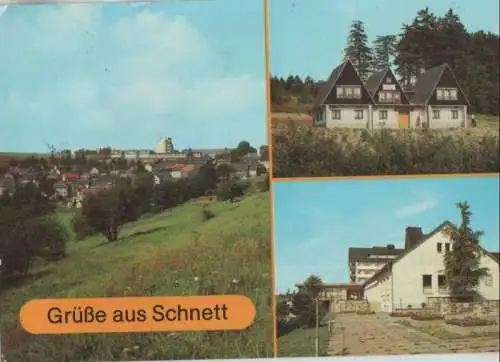 Masserberg-Schnett - u.a. Kulturhaus - ca. 1985