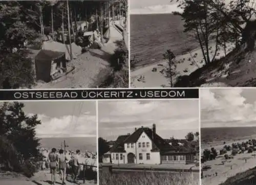 Ückeritz - 5 Teilbilder - 1972