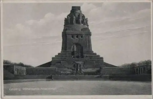 Leipzig - Völkerschlachtdenkmal - 1936