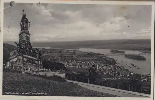 Rüdesheim - Nationaldenkmal - 1937