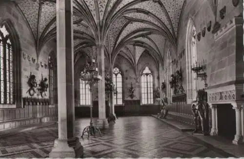 Tübingen-Bebenhausen - Jagdschloß, Sommerrefektorium - ca. 1960