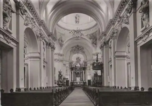 Fulda - Dom, Hauptschiff mit Hochaltar - 1963