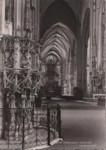 Österreich - Österreich - Wien - Stephansdom, Kanzel - ca. 1965