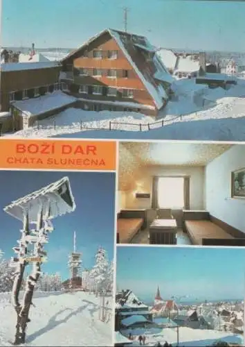 Tschechien - Tschechien - Bozi Dar - 4 Teilbilder - ca. 1980