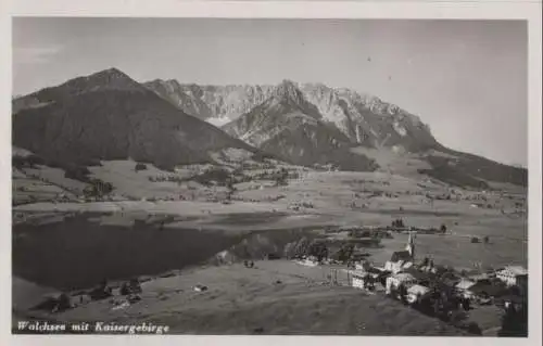 Österreich - Österreich - Walchsee - mit Kaisergebirge - ca. 1955