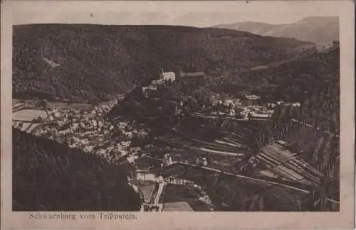 Schwarzburg - vom Trippstein - ca. 1935