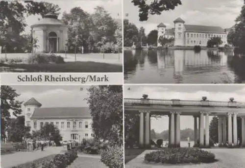 Schloß Rheinsberg Kr. Neuruppin - ca. 1985