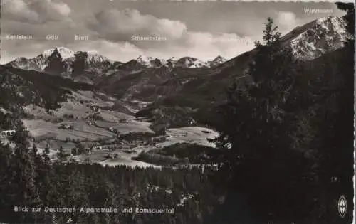 Alpenstraße - und Ramsauertal - 1962