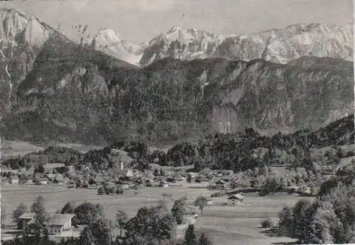 Oberaudorf - mit Kaisergebirge - 1957