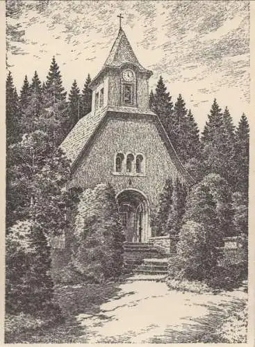 Altenberg-Oberbärenburg - Kapelle