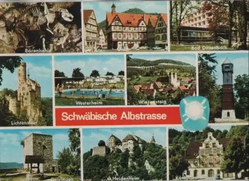 Schwäbische Albstraße - u.a. Westerheim - ca. 1975