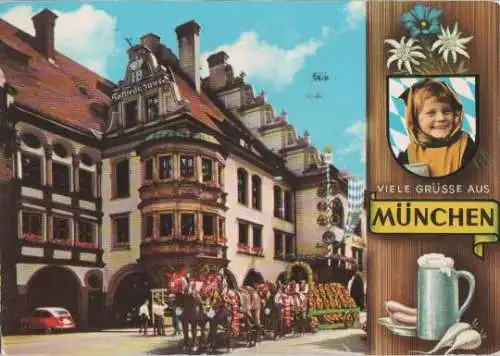 Das Hofbräuhaus in München - 1972