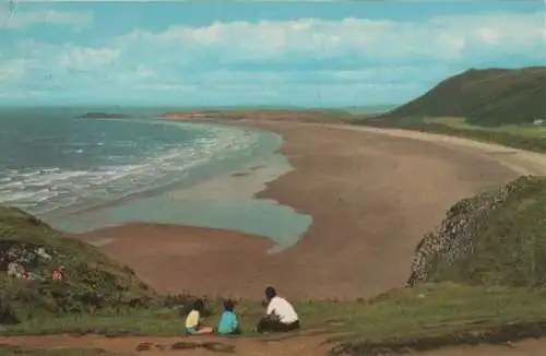 Großbritannien - Großbritannien - Gower - Rhossili Bay - ca. 1970