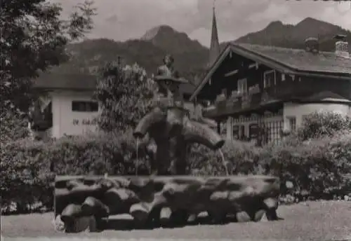 Bayrischzell - Dorfbrunnen - ca. 1965