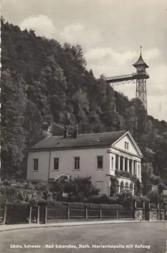 Bad Schandau - Marienkapelle mit Aufzug