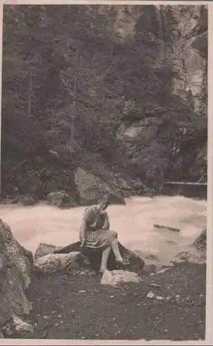 Partnachklamm - Alpengruß - 1928